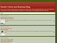 Tablet Screenshot of derekjones.co